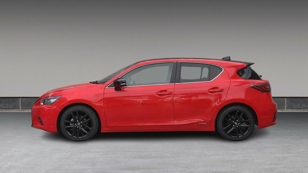 Lexus CT 200H 1.8 Sport Cvt Red #6