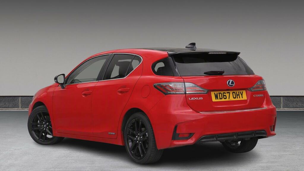 Lexus CT 200H 1.8 Sport Cvt Red #3