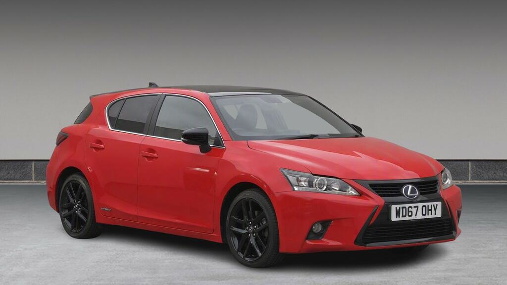 Lexus CT 200H 1.8 Sport Cvt Red