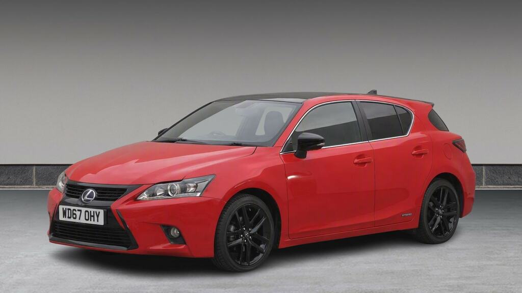 Lexus CT 200H 1.8 Sport Cvt Red #2