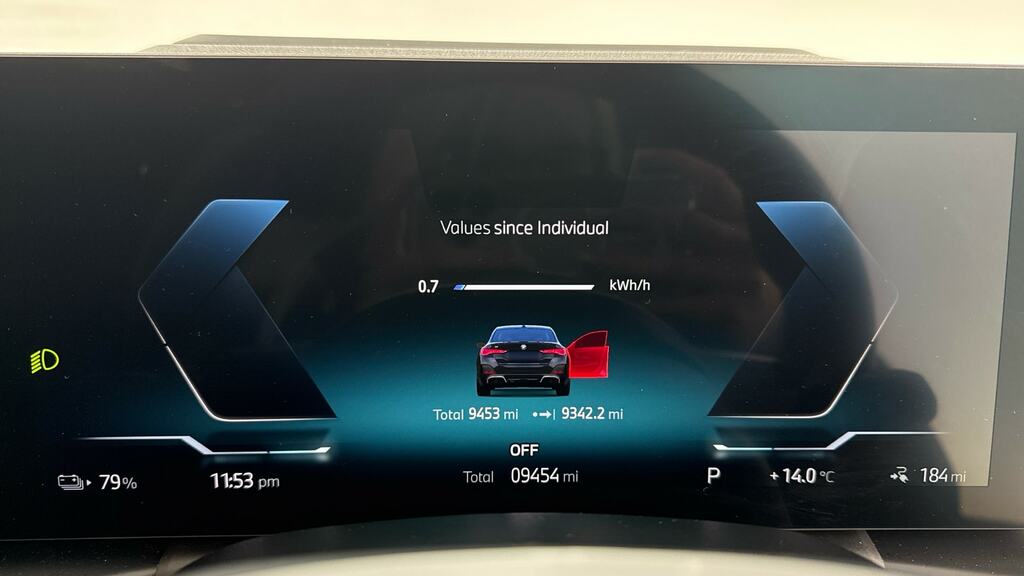 BMW i4 I4 M50 Blue #9