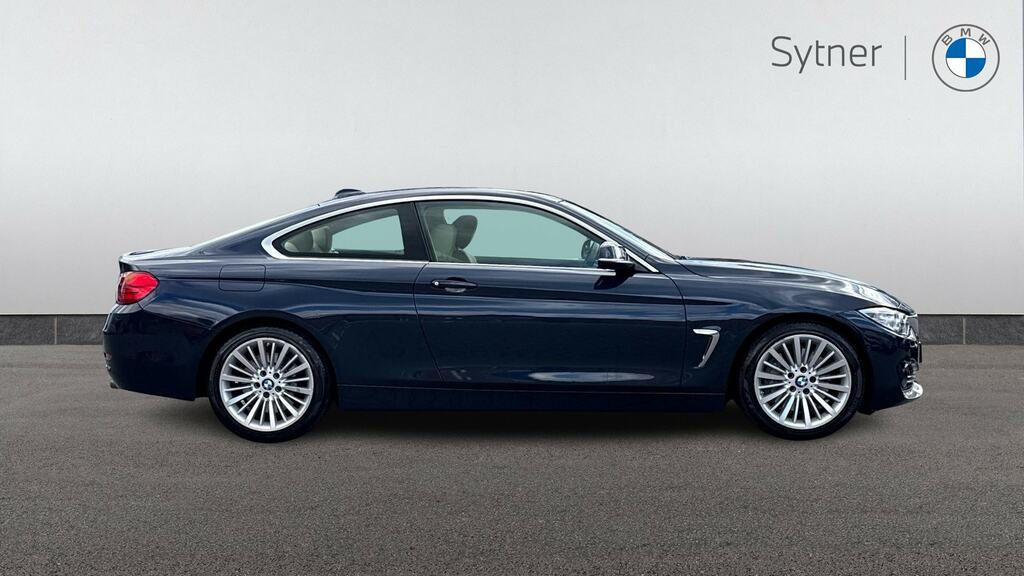 BMW 4 Series Gran Coupe 435I Luxury Blue #3