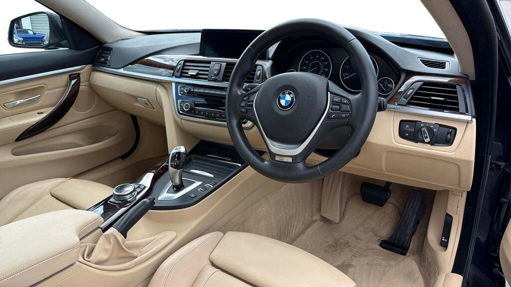 BMW 4 Series Gran Coupe 435I Luxury Blue #6