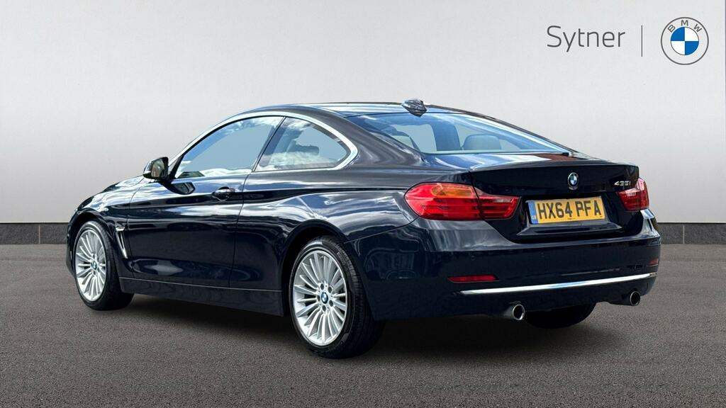 BMW 4 Series Gran Coupe 435I Luxury Blue #2