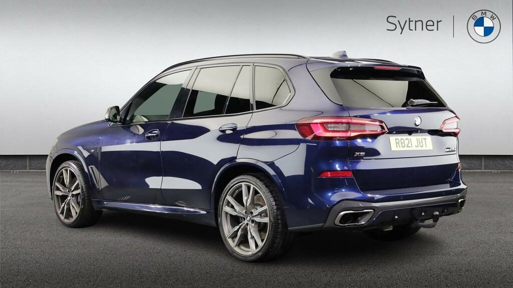 BMW X5 Xdrive M50d Blue #2