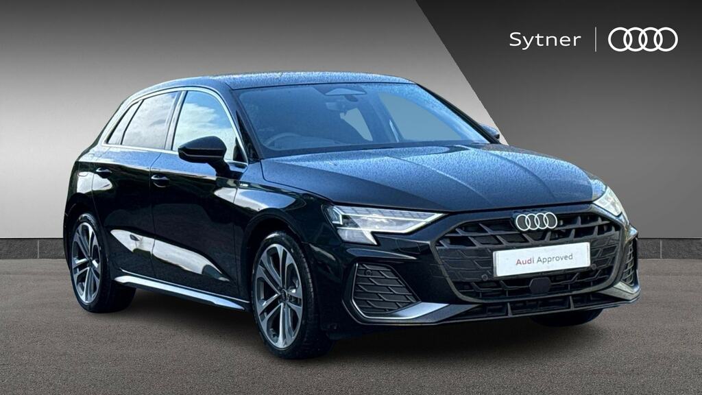 Audi A3 1.5 Tfsi 150 S Line S Tronic Tech Pack Black