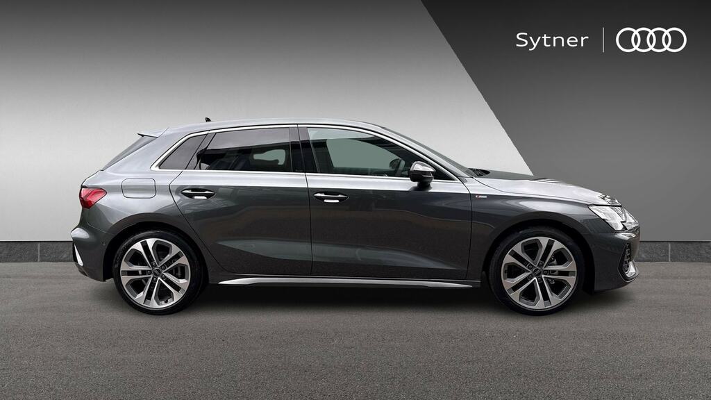 Audi A3 1.5 Tfsi 150 S Line S Tronic Tech Pack YK26GRX Grey #4