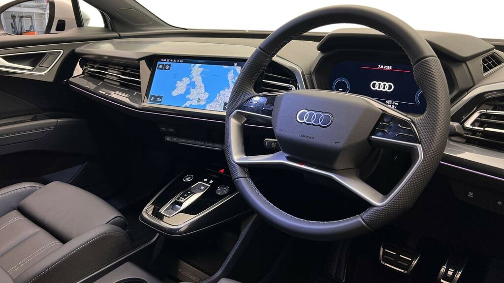 Audi Q4 E Tron 210Kw 45 82Kwh S Line Leather White #6