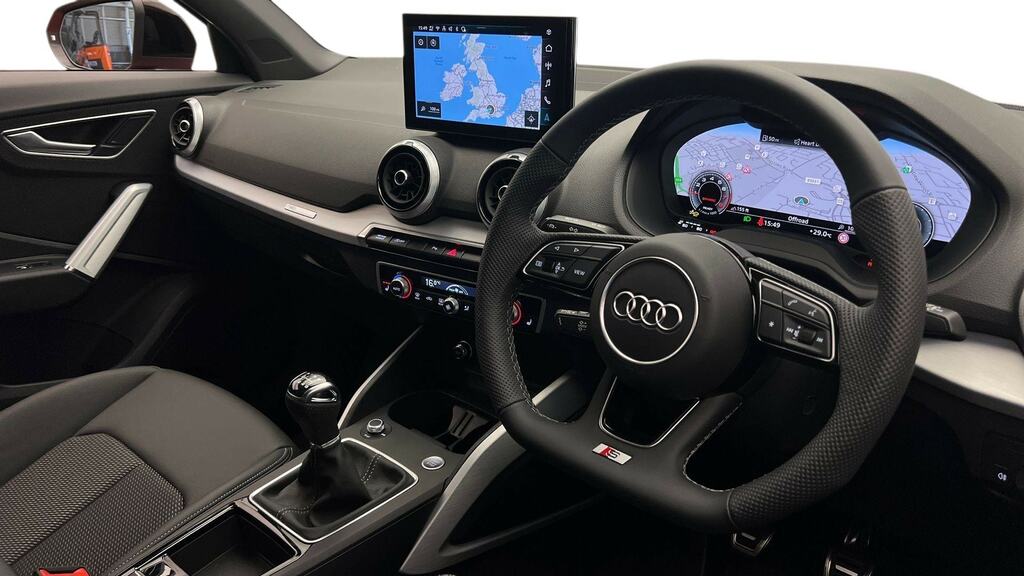 Audi Q2 30 Tfsi 116 Black Edition RF26OBO Red #6