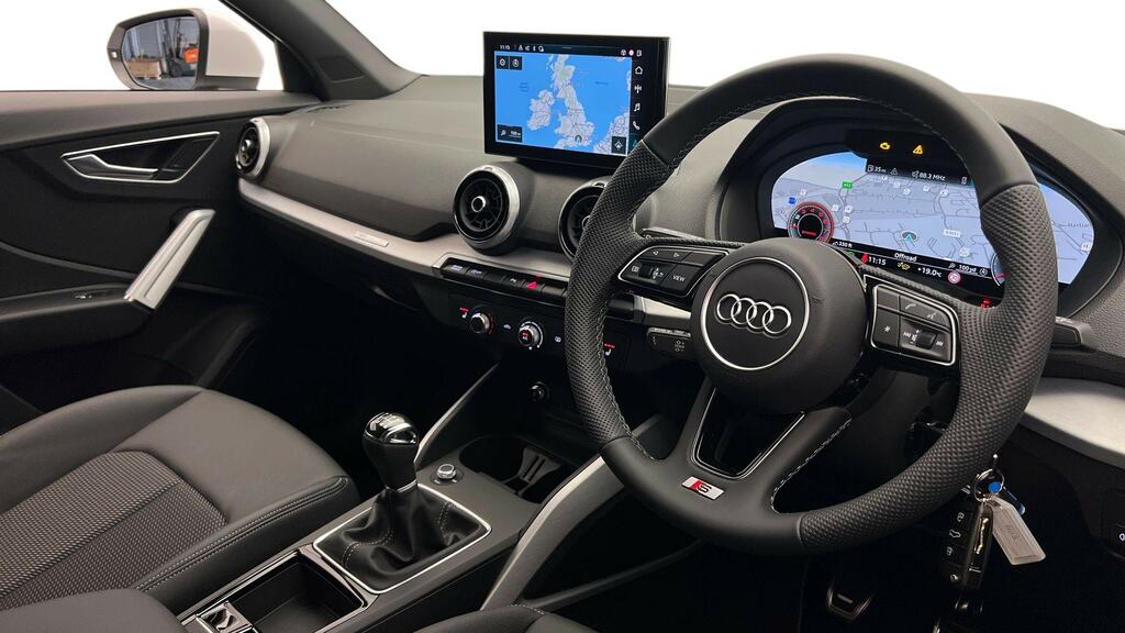 Audi Q2 35 Tfsi S Line Tech RF26GJJ White #6