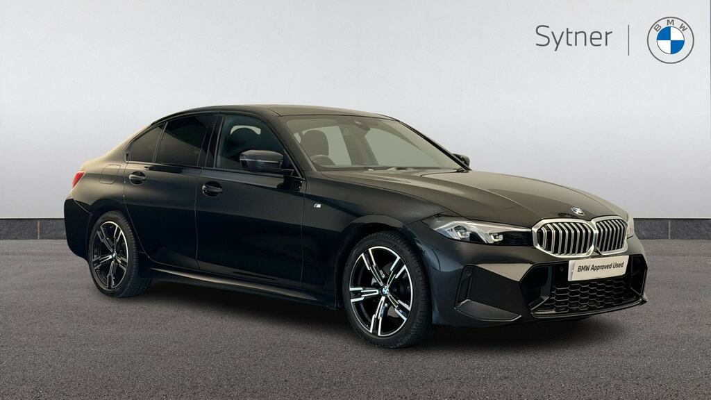 BMW 3 Series 320I M Sport Step YH25WHK Black #2