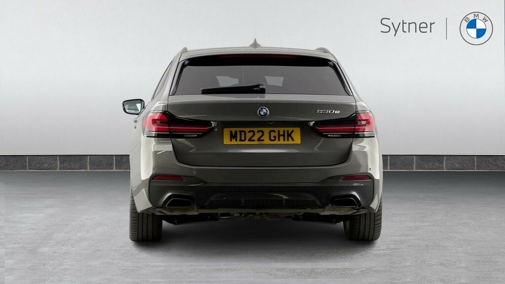 BMW 5 Series Blue #15