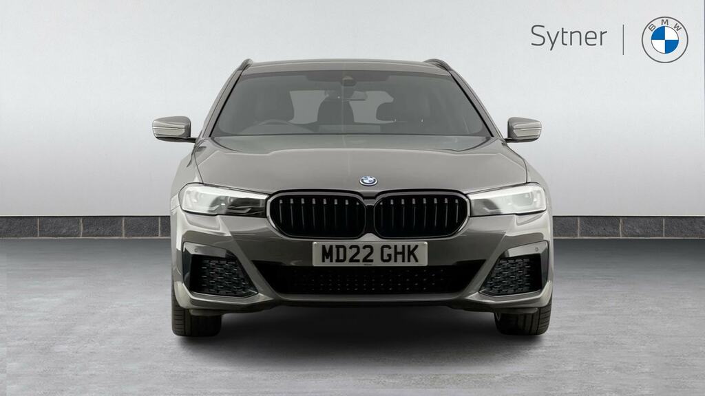 BMW 5 Series Blue #16