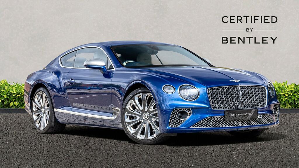 Bentley Continental Gt 4.0 V8 Mulliner Edition Tour Spec Blue