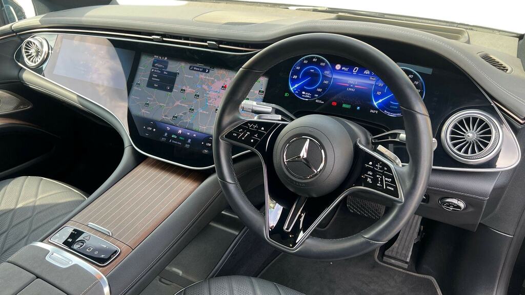 Mercedes-Benz EQS Eqs 450 245Kw Exclusive Luxury 108Kwh Black #3
