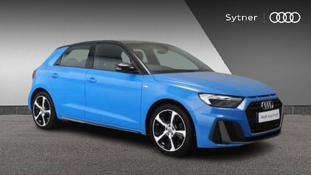 Audi A1 30 Tfsi S Line S Tronic Tech Pack LM68RRZ Blue