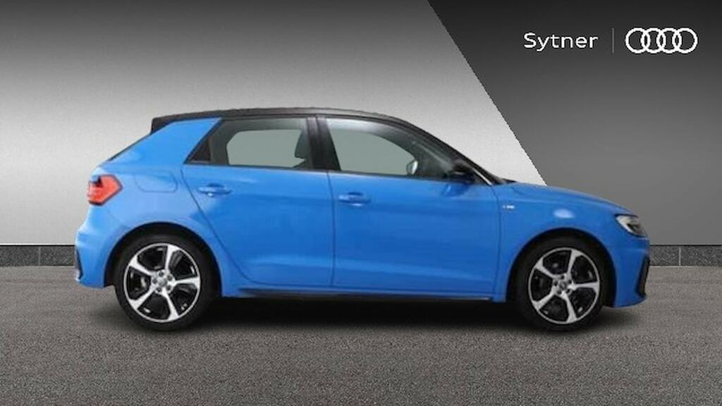 Audi A1 30 Tfsi S Line S Tronic Tech Pack LM68RRZ Blue #4