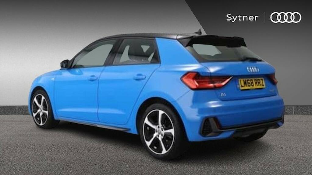 Audi A1 30 Tfsi S Line S Tronic Tech Pack LM68RRZ Blue #3