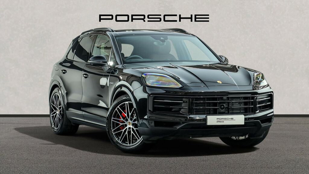 Porsche Cayenne S E-hybrid Tiptronic S Black