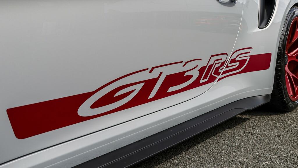 Porsche 911 Gt3 Rs Pdk Silver #36
