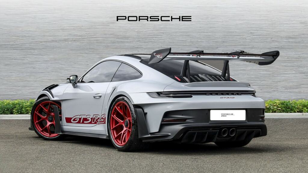 Porsche 911 Gt3 Rs Pdk Silver #2