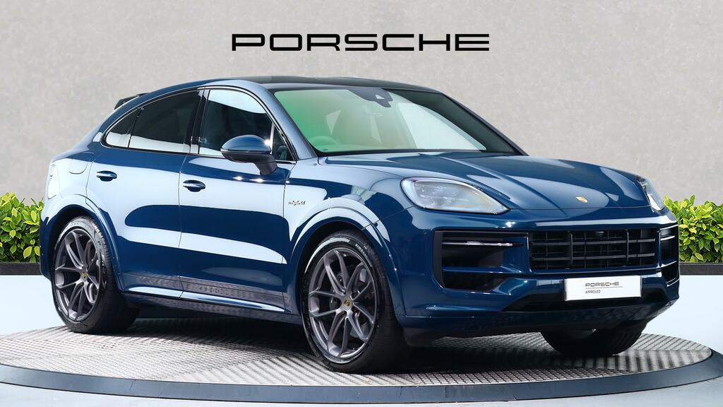 Porsche Cayenne E-hybrid Tiptronic S Blue