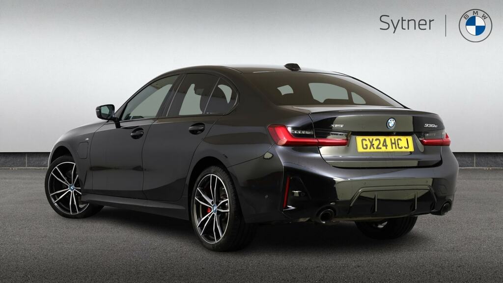 BMW 3 Series 330E Xdrive M Sport Step Pro Pack GX24HCJ Black #2