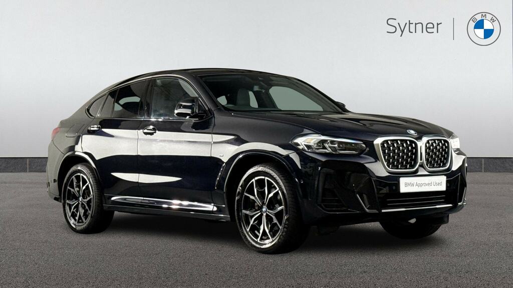 BMW X4 Xdrive20d Mht M Sport Step Black