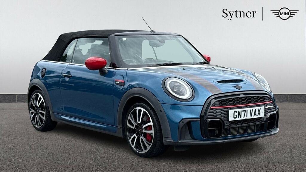 Mini Convertible 2.0 John Cooper Works Comfortnav Pack Blue