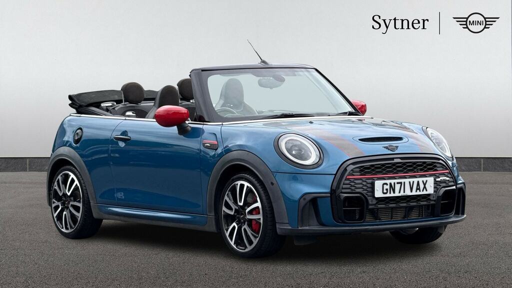 Mini Convertible 2.0 John Cooper Works Comfortnav Pack Blue #2