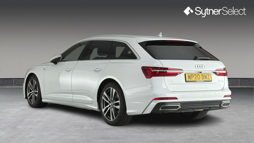 Audi A6 Avant 40 Tdi S Line S Tronic White #2