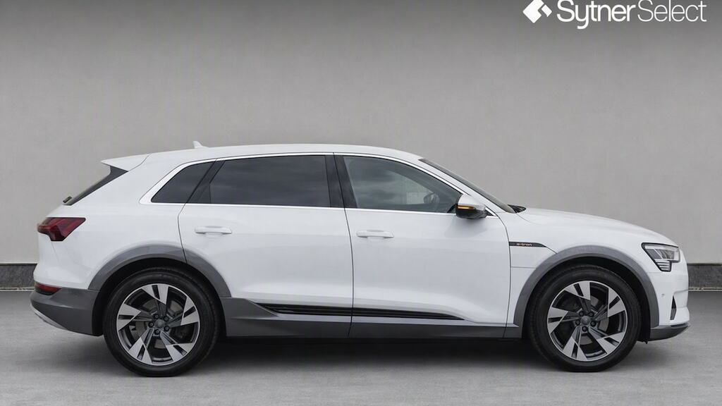 Audi E-tron Quattro Launch Edition 403 Bhp Virtual Door Mir White #8