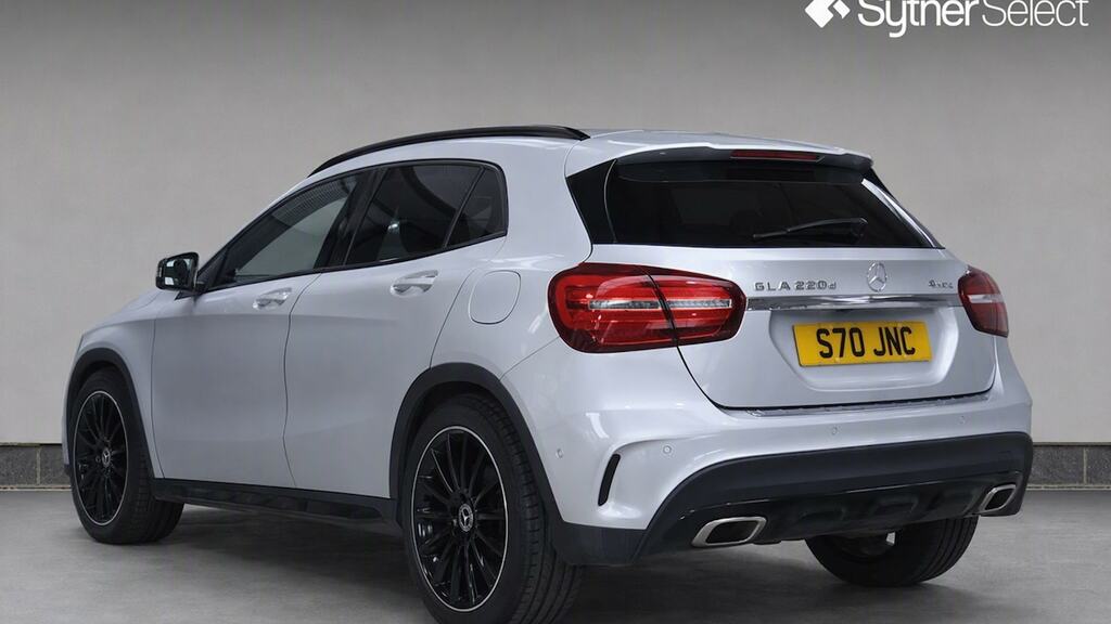 Mercedes-Benz GLA Class Gla 220D 4Matic Amg Line Prem Plus MH18WMT Silver #3