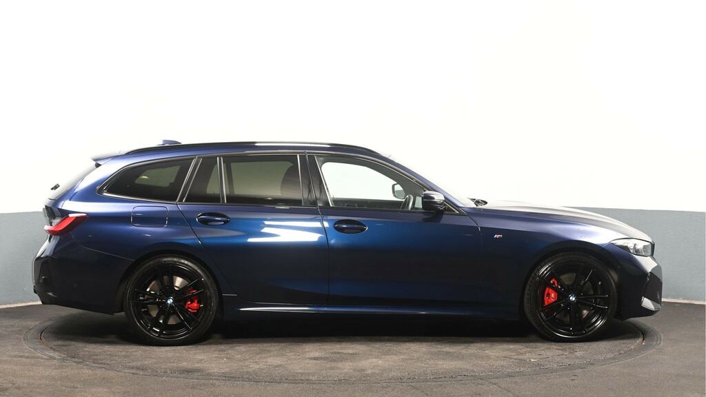 BMW 3 Series 320D Mht M Sport Step VA24LSJ Blue #3