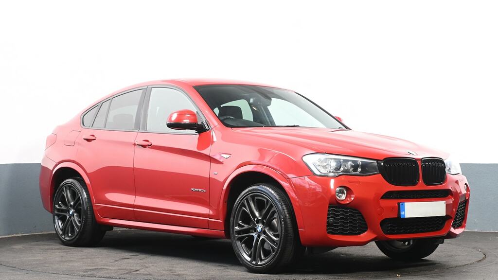 BMW X4 Xdrive30d M Sport Step Red