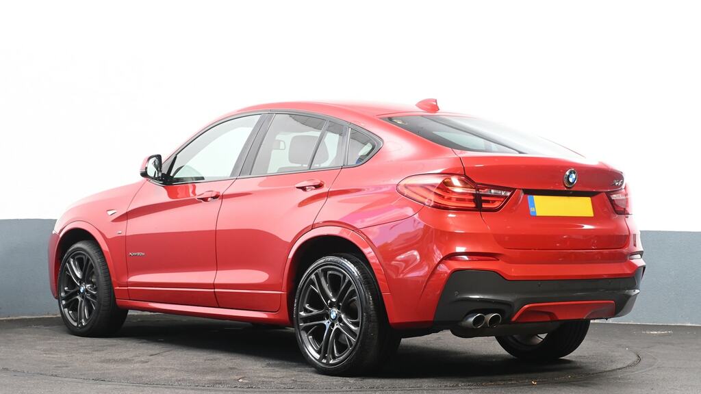 BMW X4 Xdrive30d M Sport Step Red #2