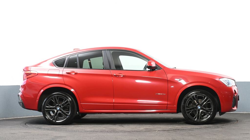 BMW X4 Xdrive30d M Sport Step Red #3