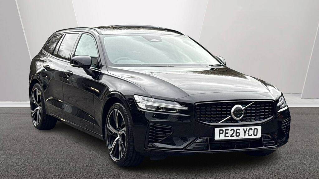 Volvo V60 2.0 T8 455 Phev Ultra Dark Awd Black