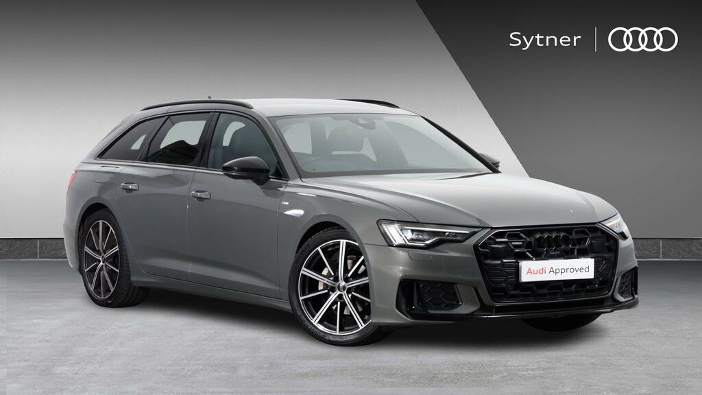 Audi A6 Avant 40 Tdi Quattro Black Edition S Tronic Tech FG74EXO Grey
