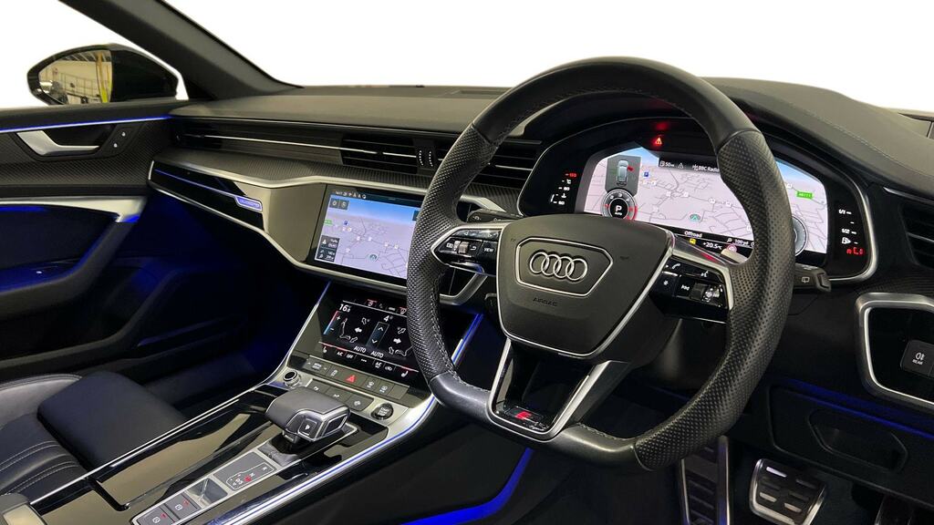 Audi A6 Avant 40 Tdi Quattro Black Edition S Tronic Tech FG74EXO Grey #6