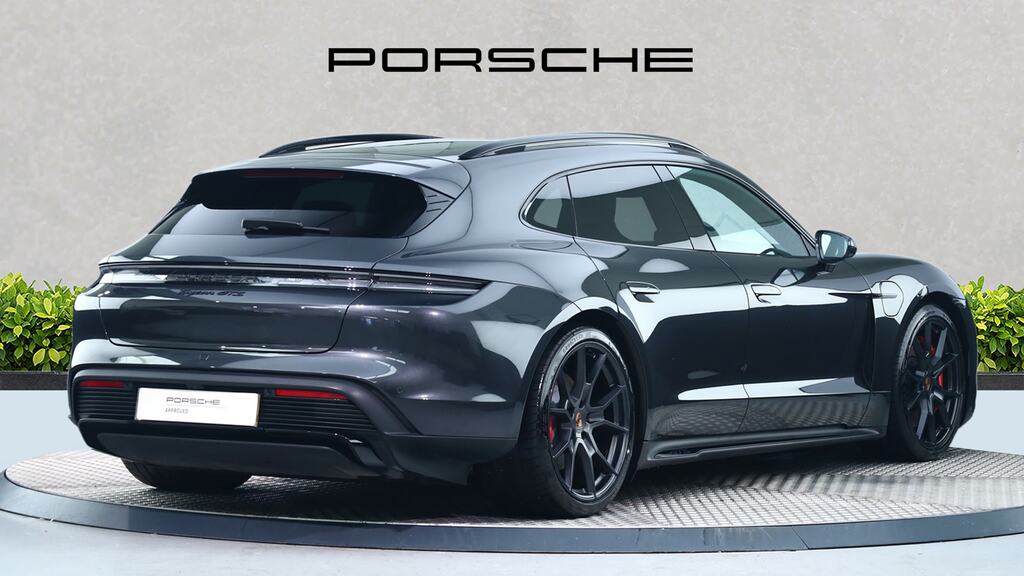 Porsche Taycan Performance Plus 105Kwh Black Edition Saloon E Grey #7