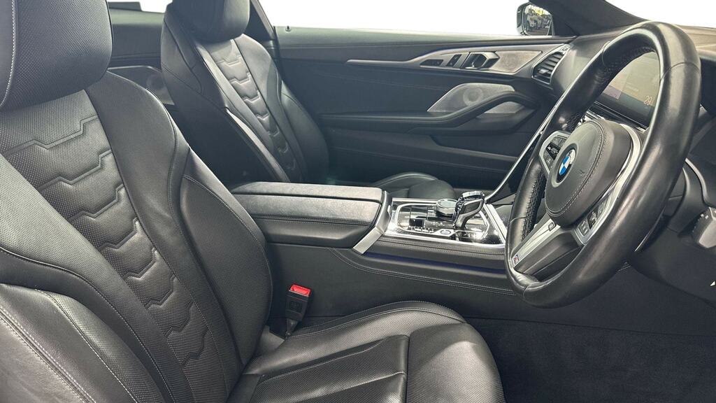 BMW 8 Series Gran Coupe Saloon White #11