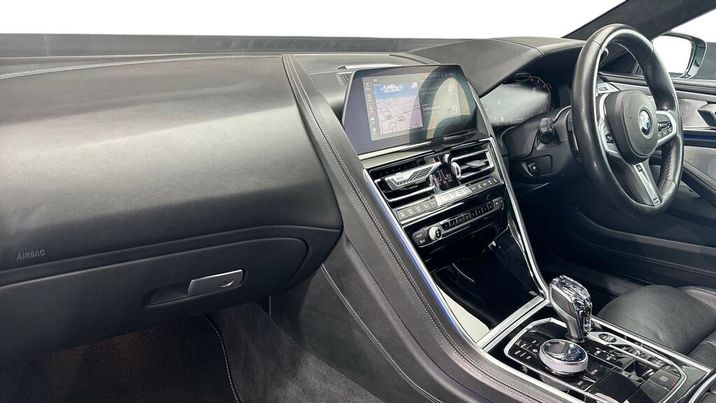 BMW 8 Series Gran Coupe Saloon White #7