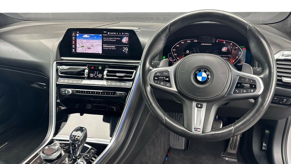 BMW 8 Series Gran Coupe M850i Xdrive Grey #4