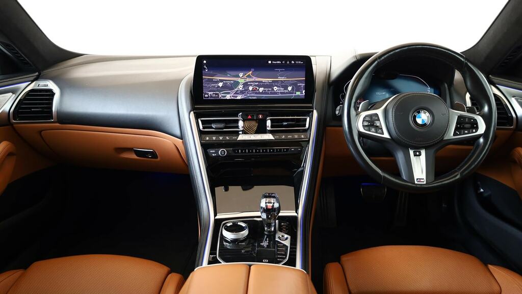 BMW 8 Series Gran Coupe 840I M Sport Blue #4