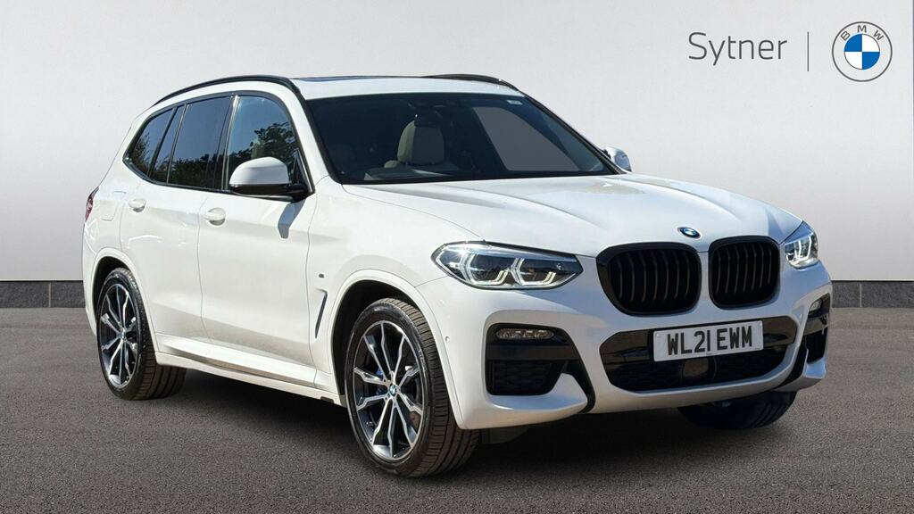 BMW X3 Xdrive30d Mht M Sport Tech Pack White