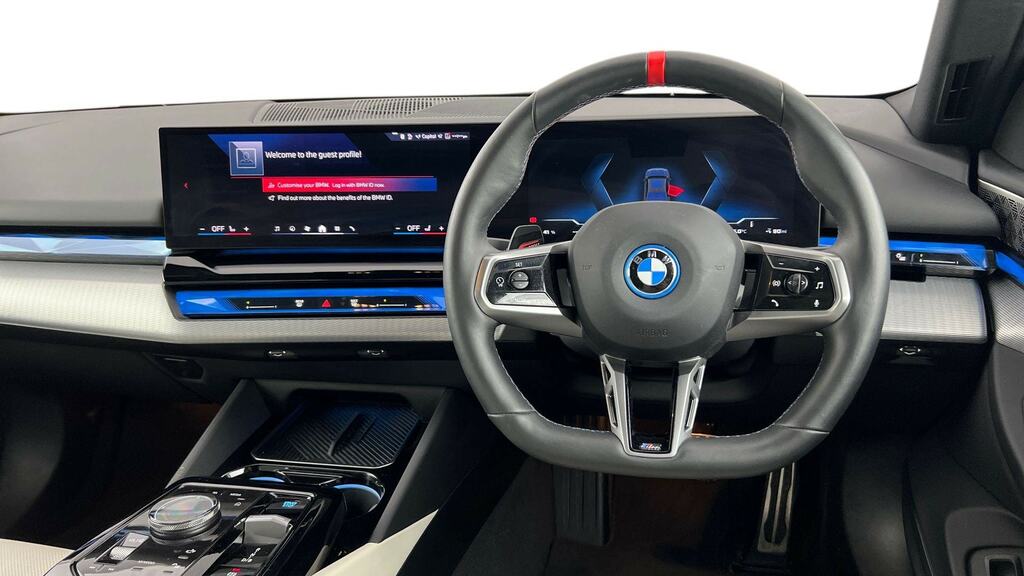 BMW i5 Saloon Grey #5