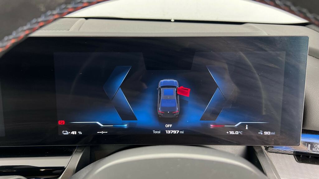 BMW i5 Saloon Grey #9