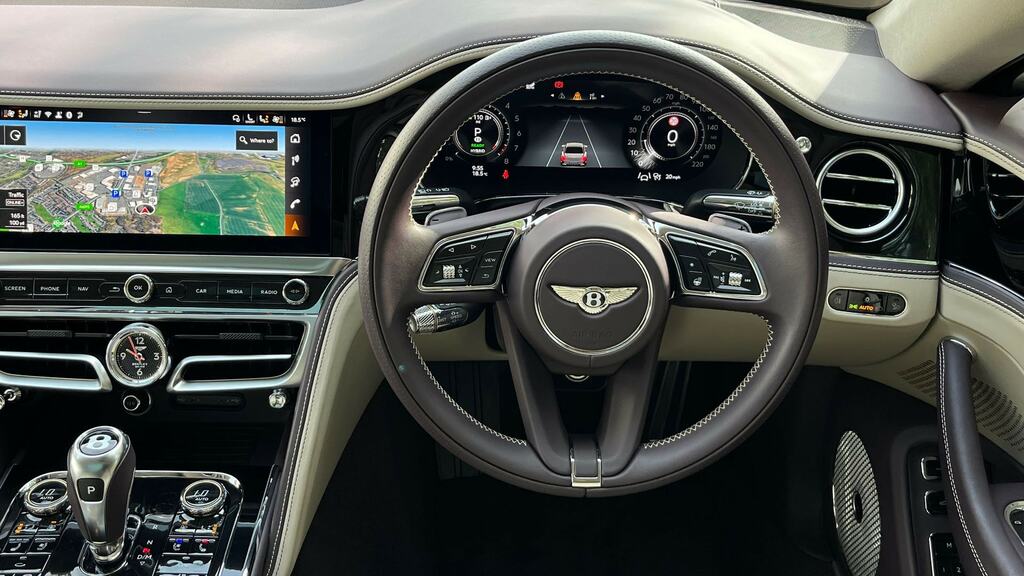 Bentley Flying Spur 4.0 V8 High-performance 25.9Kwh Azure Saloon P Blue #23