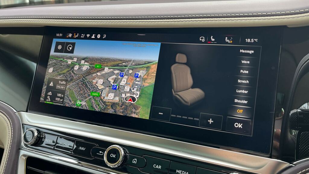 Bentley Flying Spur 4.0 V8 High-performance 25.9Kwh Azure Saloon P Blue #36